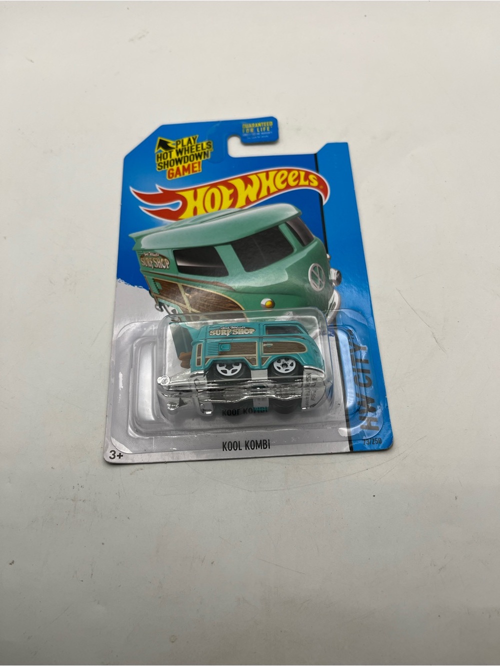 Hot Wheels Kool Kombi Mint Green Die-Cast Toy Van